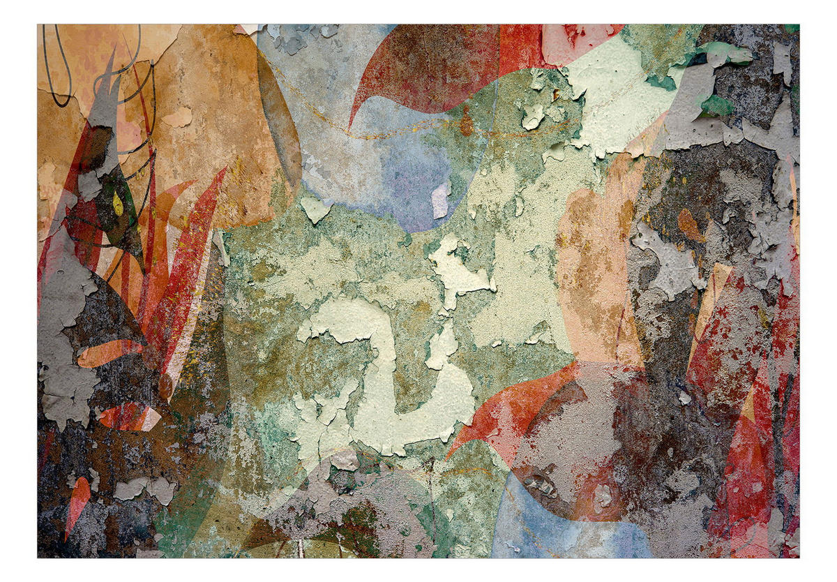 VLIESTAPETE Bunt 150/105 cm - Multicolor, Textil (150/1cm) - KUNSTLOFT