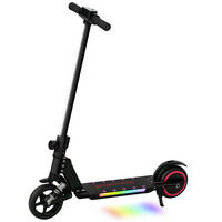KINDERSCOOTER DE-16987 klappbar 120 W 10 km/h Pink - Schwarz, Metall (78/32/92cm) - ComfortXL
