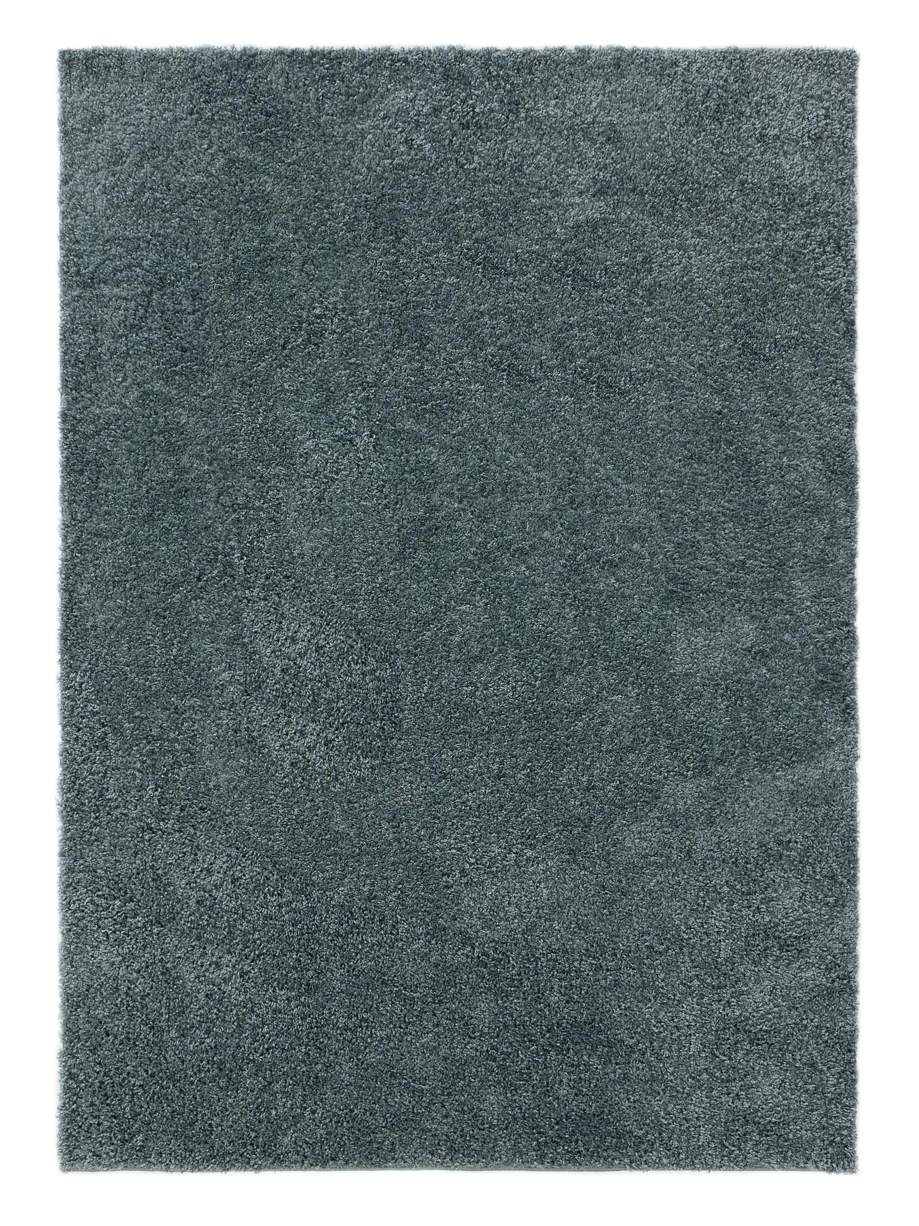 HOCHFLORTEPPICH Soho Blau 60x120 cm - Blau, Kunststoff (60/120cm) - benuta