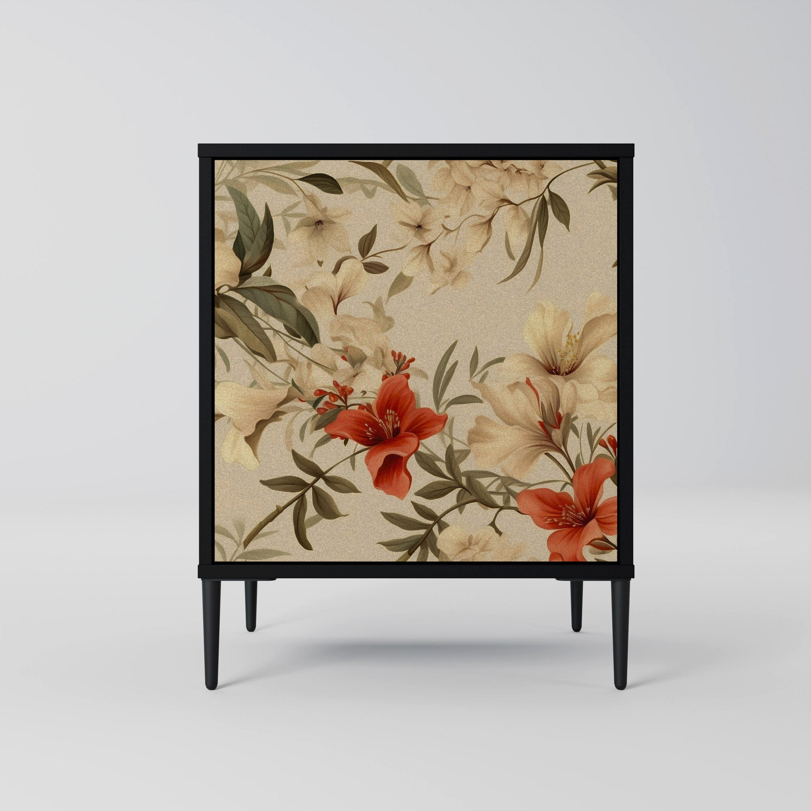 SpaceRebels Sideboard Schwarz 57.5x72.5x42 cm