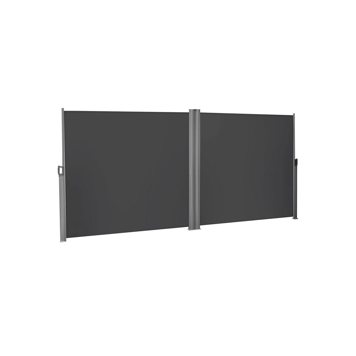 DOPPELSEITENMARKISE - Grau, Textil (180/10cm) - Hansiro