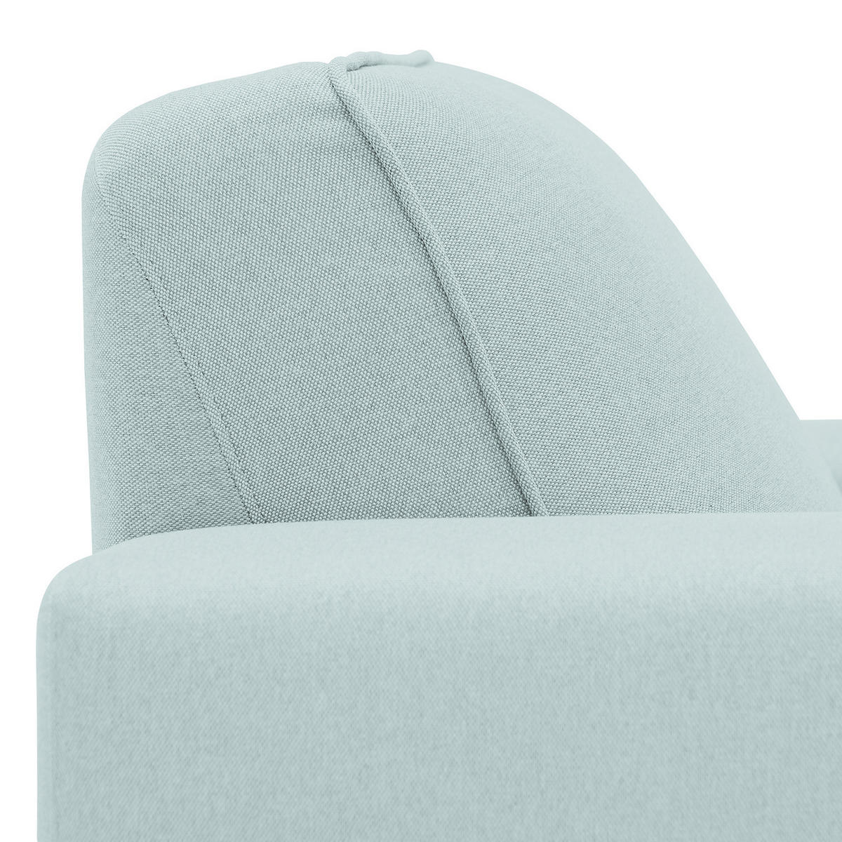 3-SITZER SOFA - Webstoff - Mintgrün, Textil (205/77/93cm) - home24