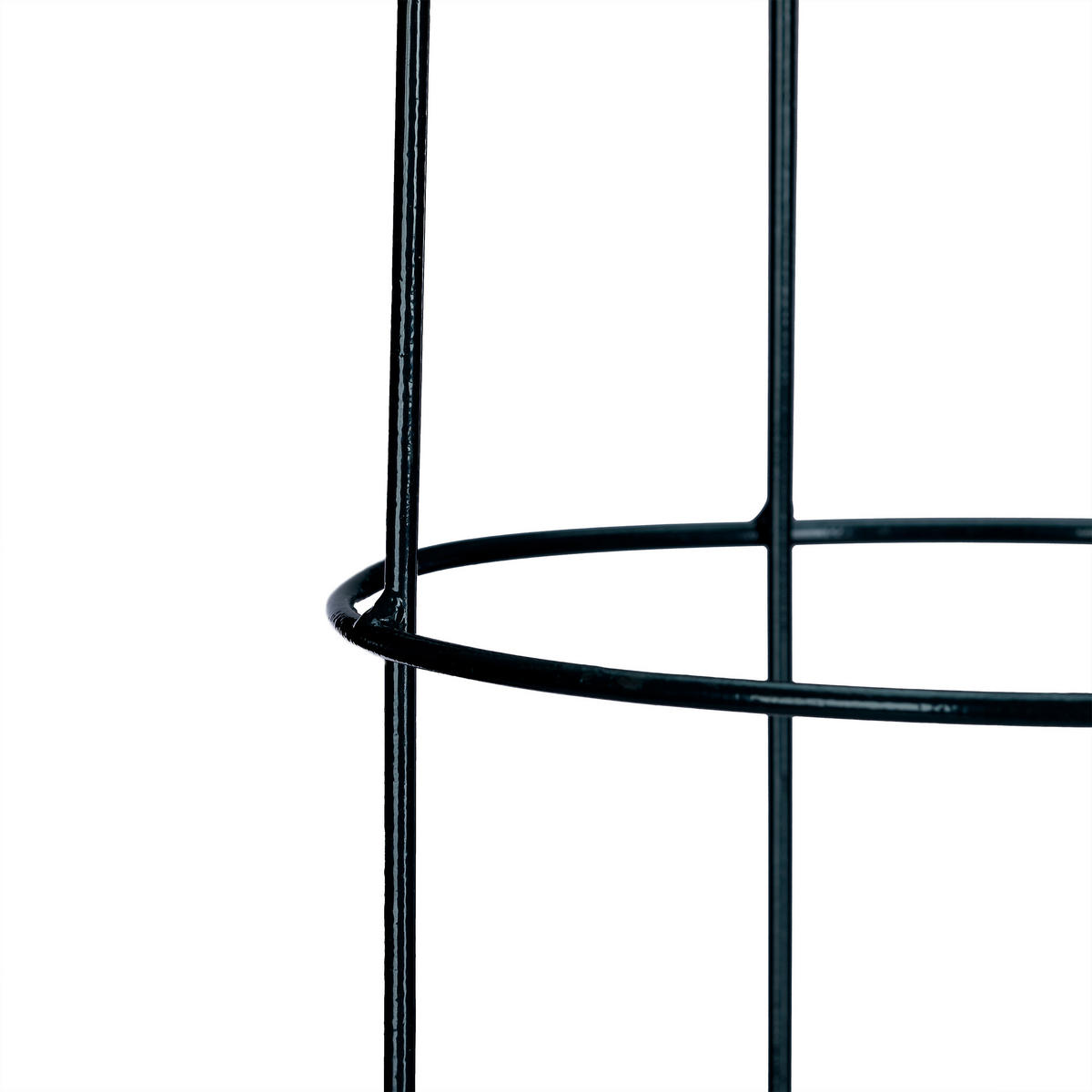 RANKHILFE - Dunkelgrün, Metall (19/99.5/19cm) - Relaxdays