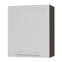 KÜCHENHÄNGESCHRANK Kvantum W2/60 Weiß Matt / Lava Matt 60 / 32,5 / 72cm - Dunkelgrau/Weiß, Holz/Holzwerkstoff (60/72/32.5cm) - Feldmann-Wohnen