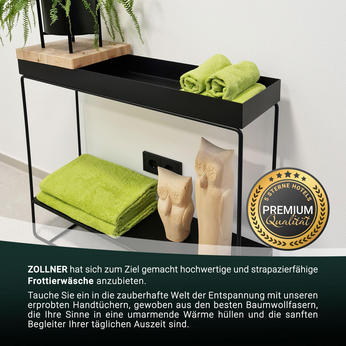 BADETUCH, 2er-Set, 100x150 cm, 100% Baumwolle, Grün - Limette, Textil (100/150cm) - Zollner