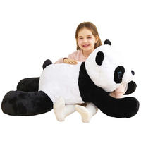 STOFFTIER Panda 78 cm - Multicolor, Textil (33.8/78cm)