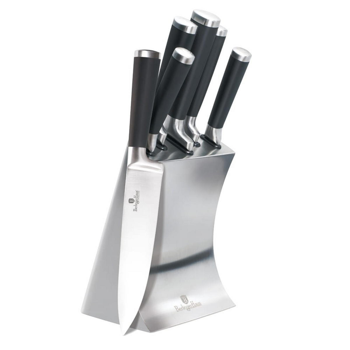 MESSERSET Silber 30/10/30 cm BH2426 - Silberfarben, Metall - Berlinger Haus