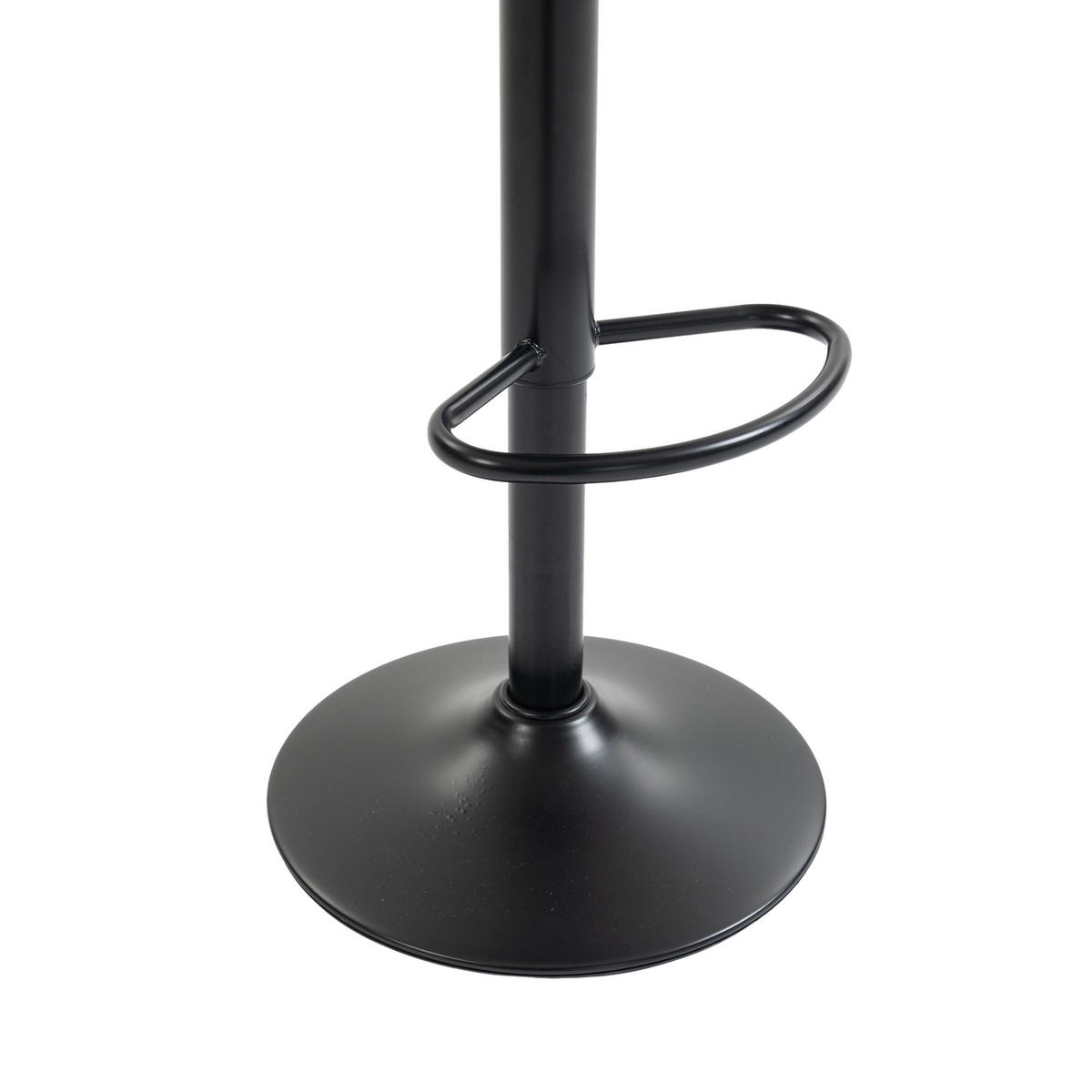 BARHOCKER DE-36283 2er-Set höhenverstellbar Schwarz - Schwarz, Metall (42/77/42.5cm) - ComfortXL