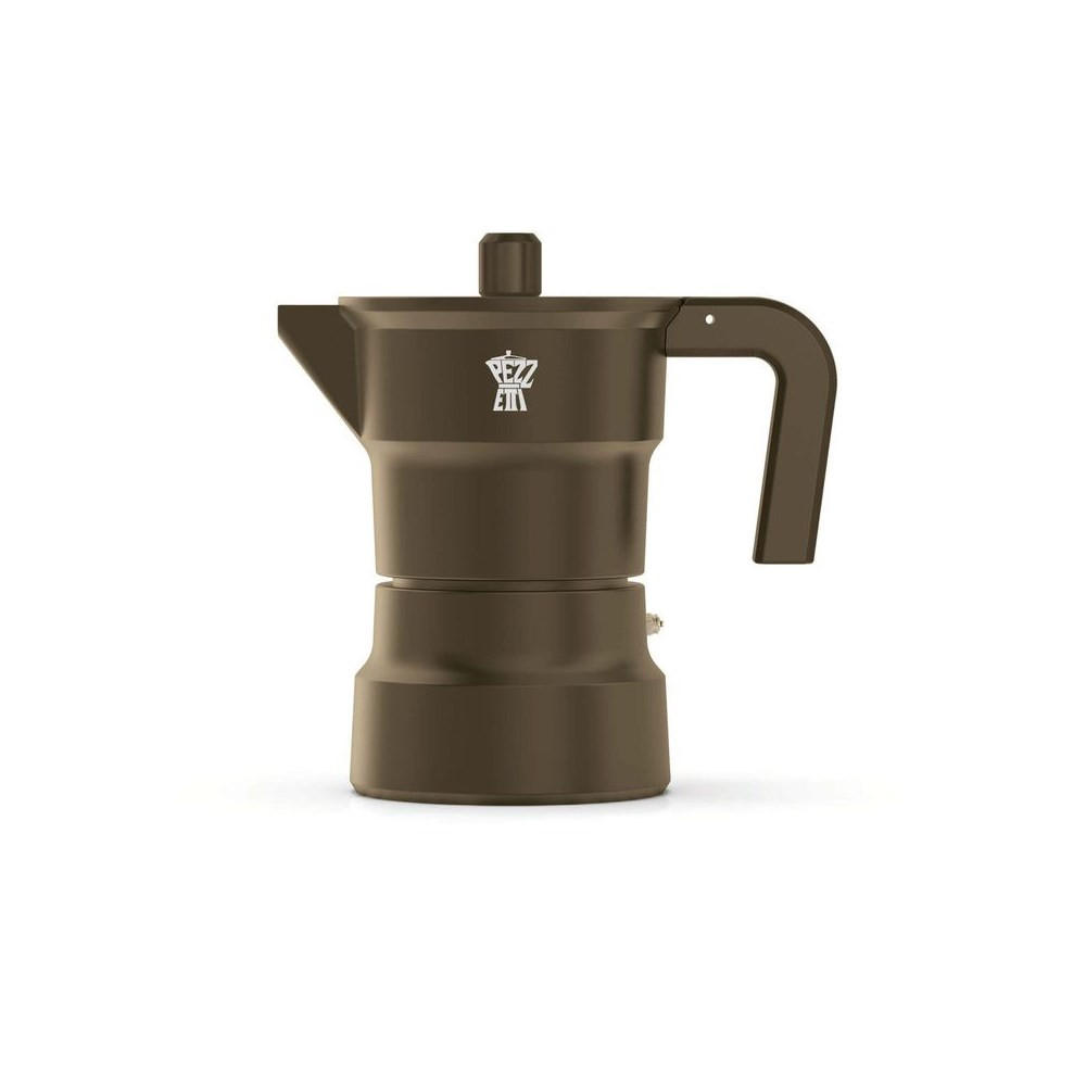 ESPRESSOKOCHER Braun 39/16.3/26 cm NPCSOL003CP07X - Braun, Metall (16.3/26/39cm) - Pezzetti 