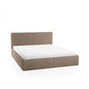 POLSTERBETT Doppelbett Sarria Slim Brown (Anthology 04) 120x200 cm - Braun, Textil (120/200cm) - Meblito