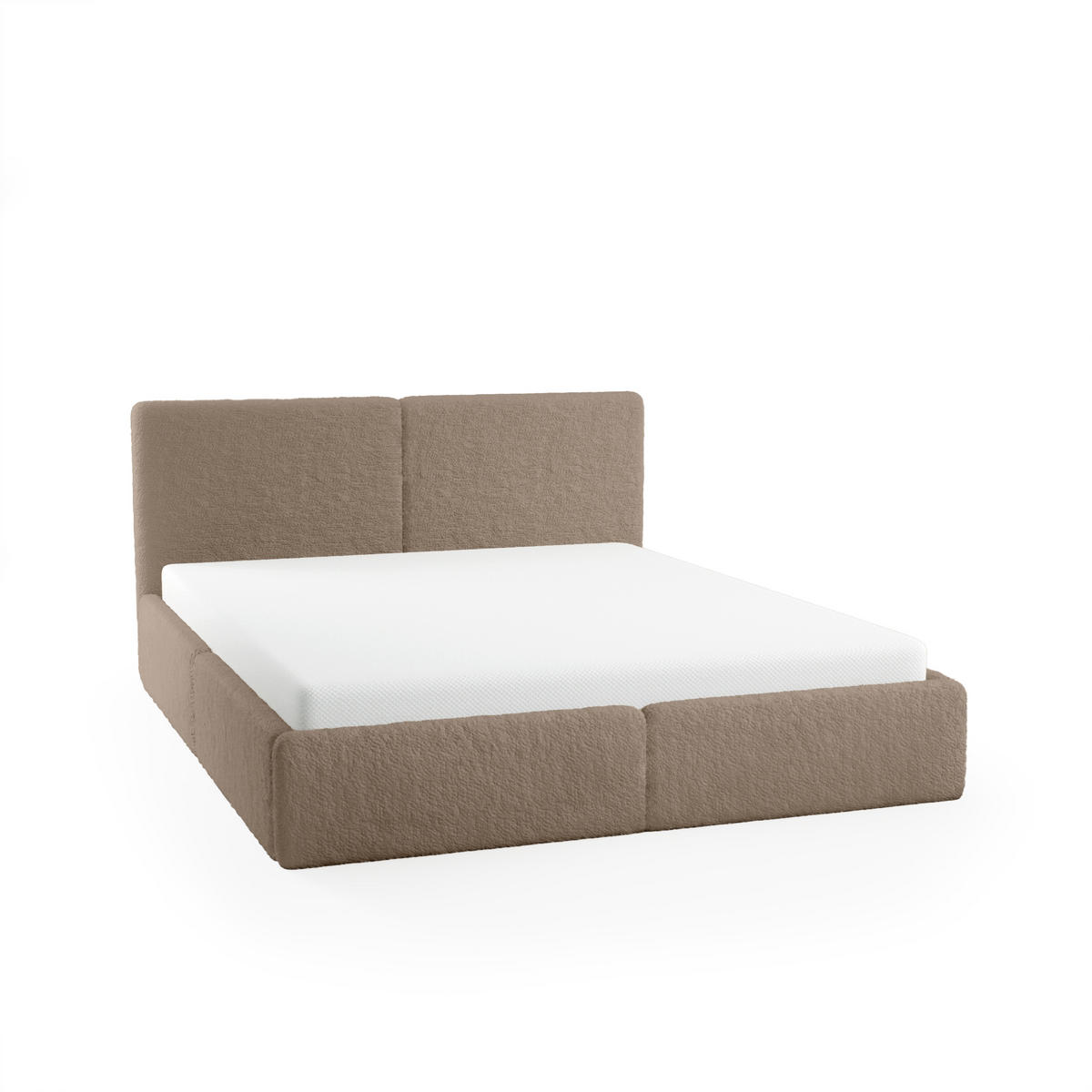 POLSTERBETT Doppelbett Sarria Slim Brown (Anthology 04) 140x200 cm - Braun, Textil (140/200cm) - Meblito