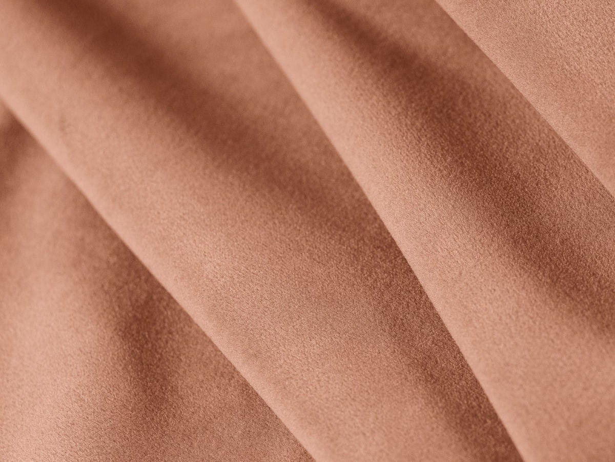 CHAISELONGUE links Ruby aus Samt rosa - Pink, Textil (93/69/180cm) - Micadoni