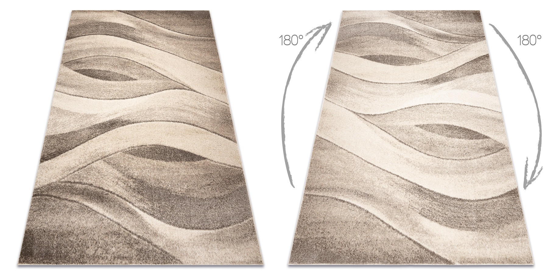 Thumbnail - rugsX Teppich, Beige, Textil, Rechteckig, 140x190 cm, Teppiche & Böden, Teppiche, Moderne Teppiche