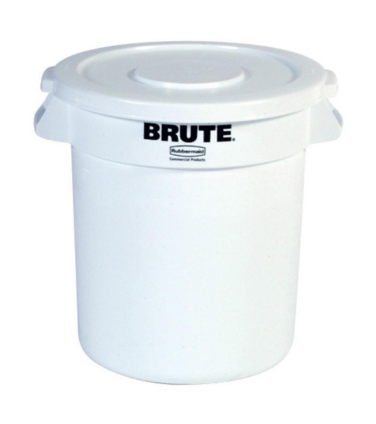 MÜLLEIMER 37,9 Liter 43,5x39,7 cm Kunststoff Weiß - Weiß, Metall (39.7/43.5/39.7cm) - PROREGAL