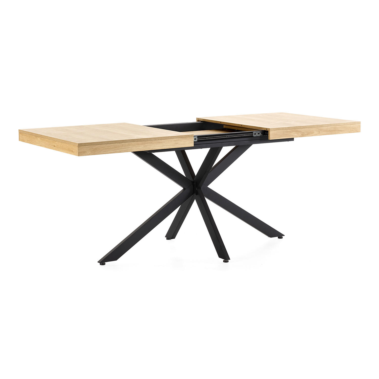 ESSTISCH Genova in Eiche, 140-180 cm - Eichefarben, Holzwerkstoff (80/140/75cm) - VS Venta-stock