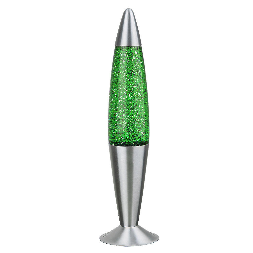 LED DEKOLEUCHTE Aluminium Glas Silber - Silberfarben, Glas (10.8/10.8/42.5cm)