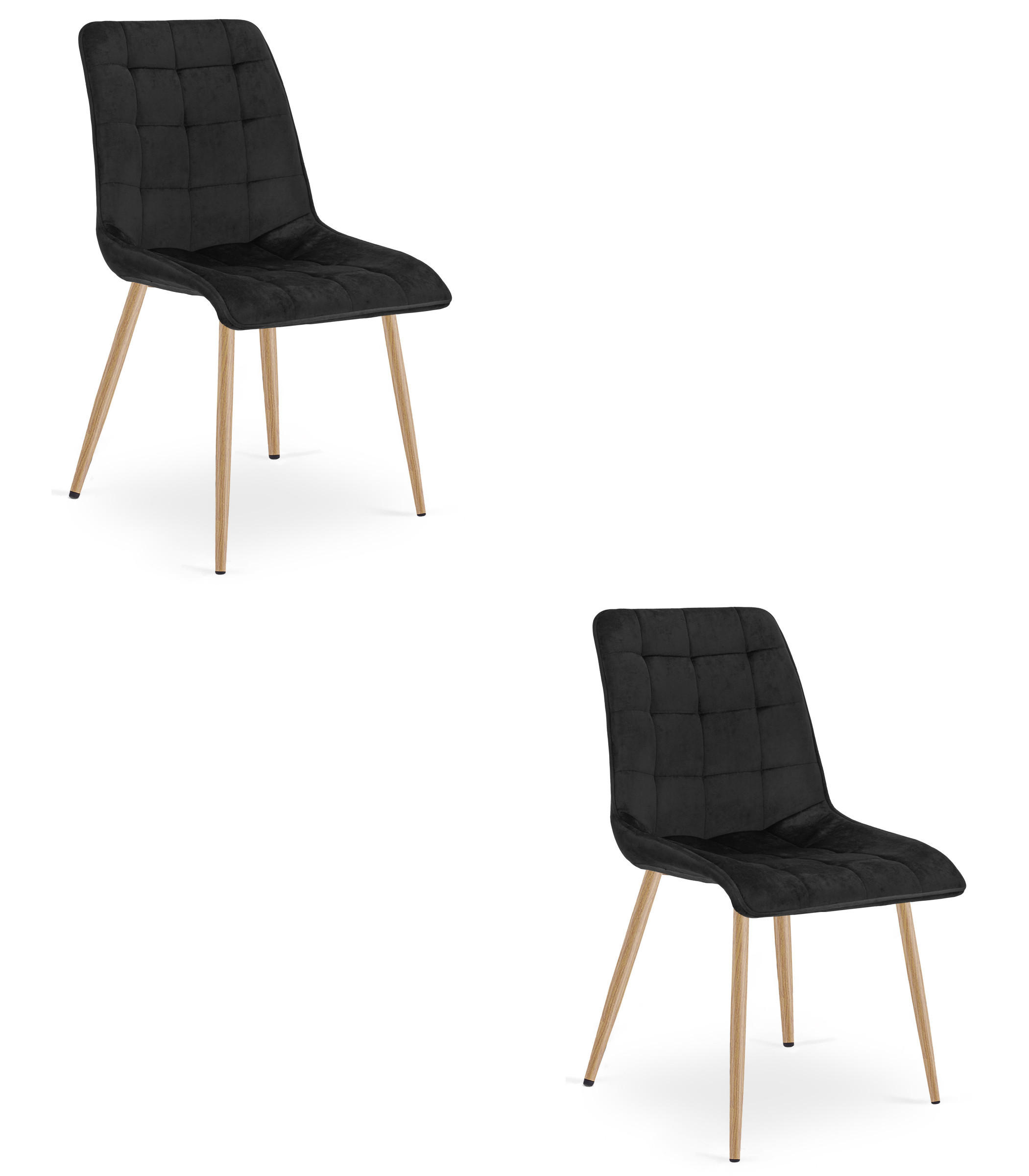 XXXLutz Stuhl Schwarz 49x59x60 cm