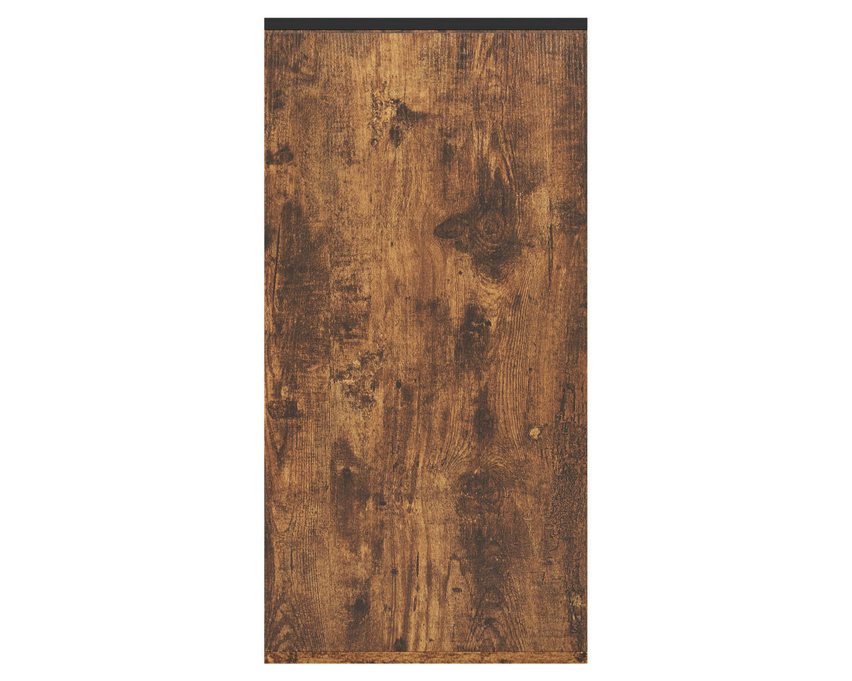 SIDEBOARD in 140/80/40cm - Dunkelbraun, Holzwerkstoff/Metall (40/80/140cm) - HOMAVO