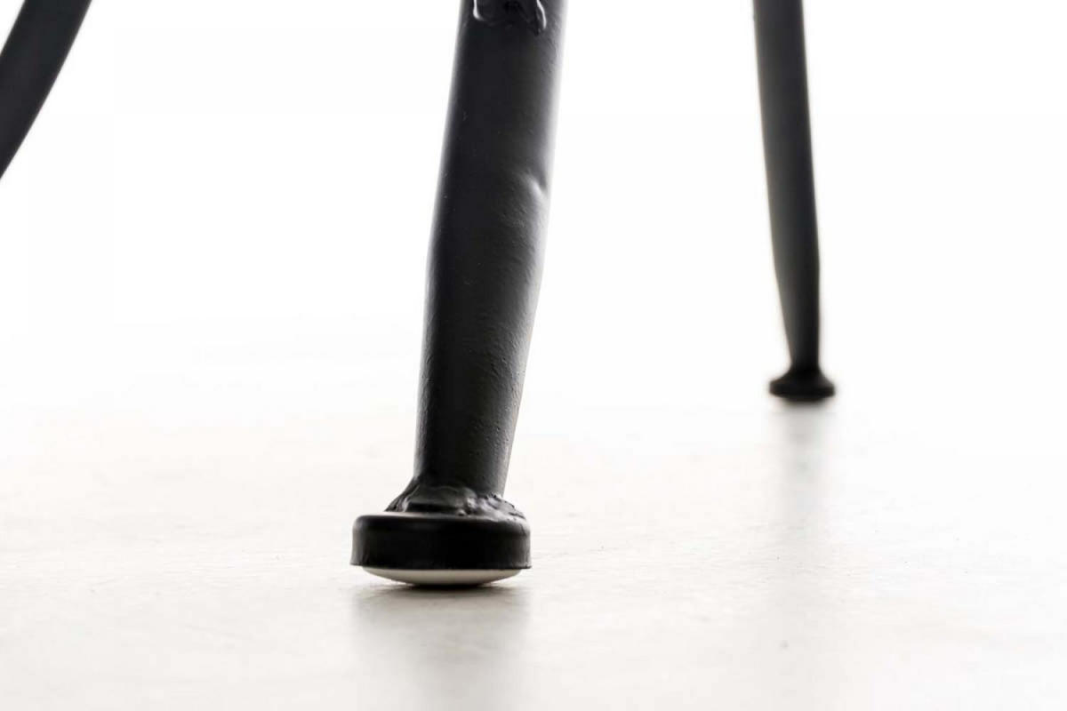 BARHOCKER Metall schwarz - Schwarz, Metall (43/74/43cm) - CLP