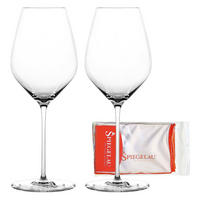 UNIVERSALGLÄSER + POLIERTUCH Hi-Lite transparent 510 ml 2er Set - Transparent, Glas (0.51L) - Spiegelau