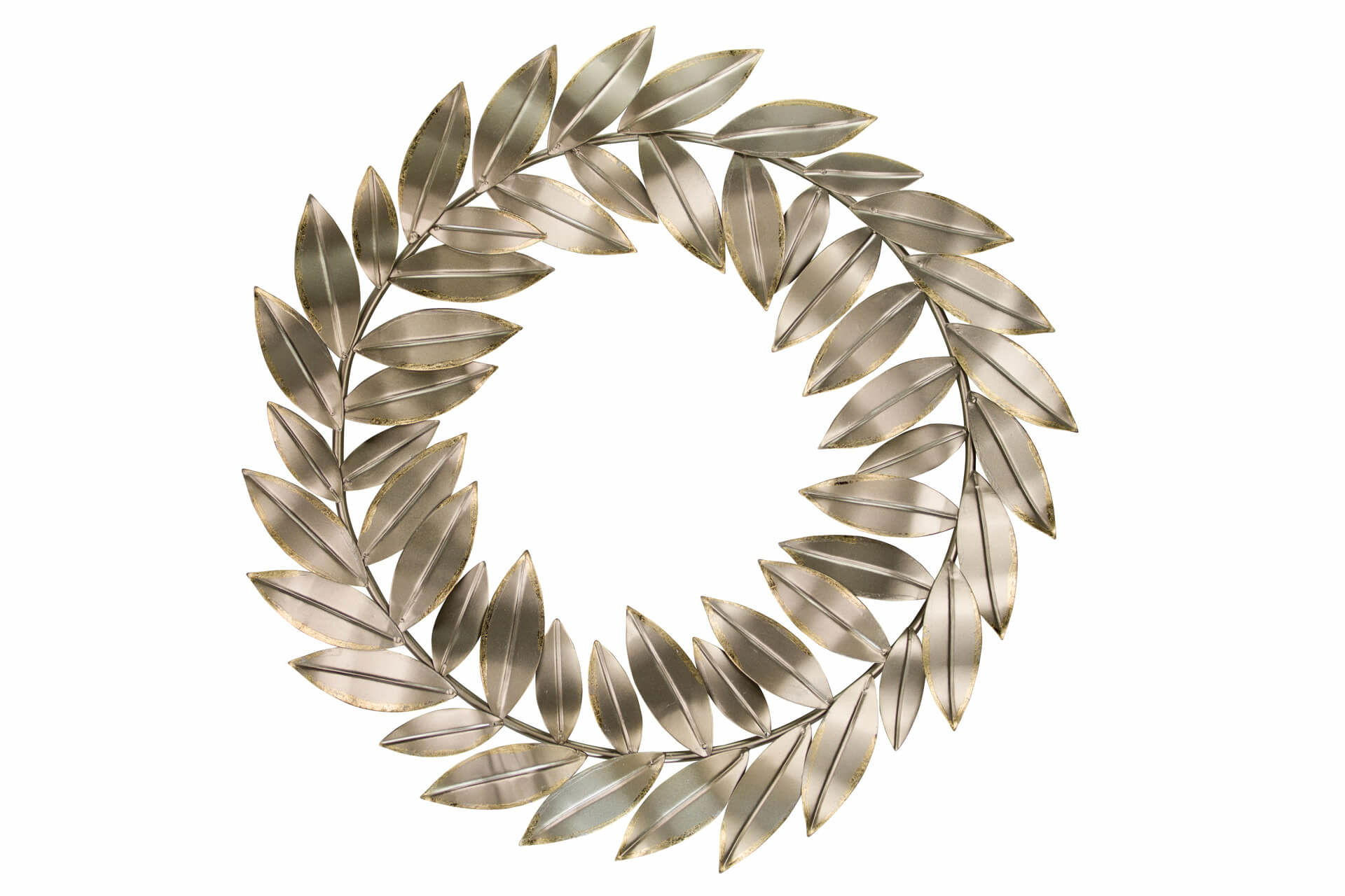 WANDDEKO Gold 59/59 cm - Goldfarben, Metall (1/59/3cm) - KUNSTLOFT