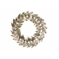 WANDDEKO Gold 59/59 cm - Goldfarben, Metall (1/59/3cm) - KUNSTLOFT