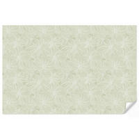 TAPETE - Gelassenheit - Blumen - Grün - 400x280 cm - Salbeigrün, Papier (400/280cm) - OnlyWow