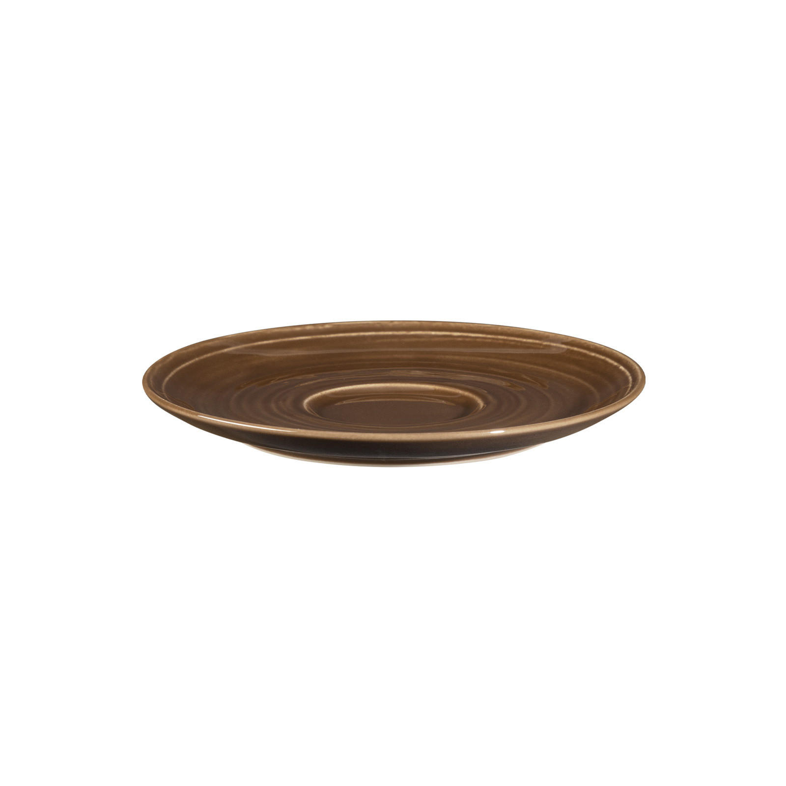 KOMBI-UNTERTASSEN Terra Erdbraun ø 16,1 cm 6er Set - Braun, Keramik (16.1cm) - Seltmann Weiden