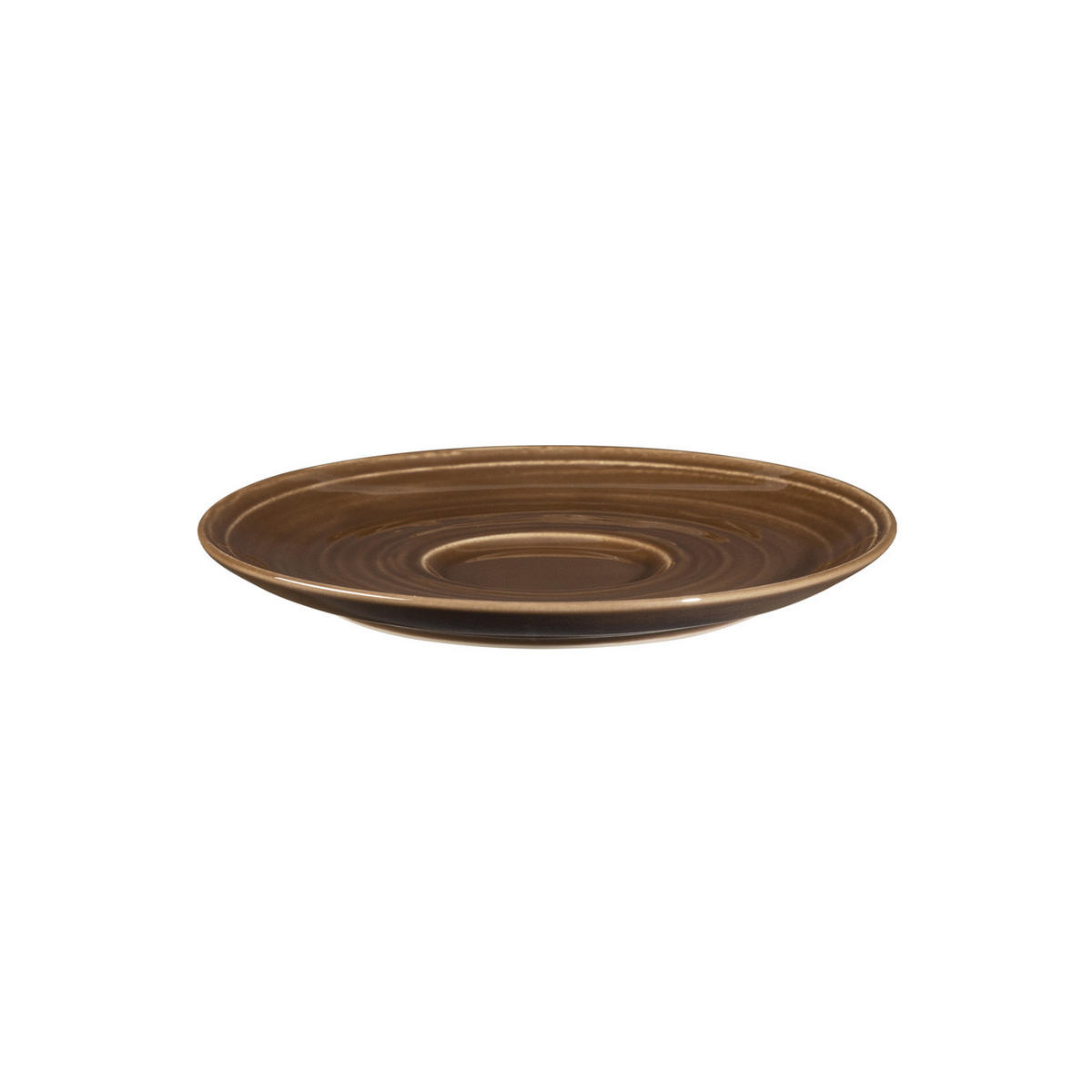 KOMBI-UNTERTASSEN Terra Erdbraun ø 16,1 cm 6er Set - Braun, Keramik (16.1cm) - Seltmann Weiden