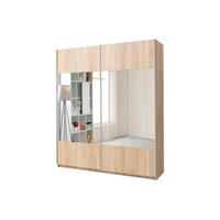 SCHIEBETÜRENSCHRANK - Kleiderschrank Polly - Eiche Sonoma - Sonoma Eiche, Holzwerkstoff (175/211/60cm) - Möblo