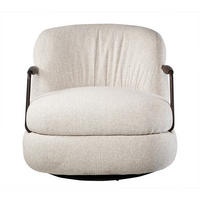 SESSEL aus ecrufarbenem Stoff 92/77/82 cm - Beige, Textil (92/77/82cm) - Signature