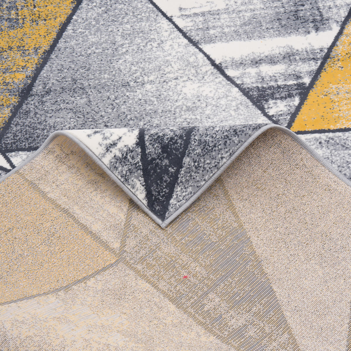 DESIGNER TEPPICH BRILLIANT MAGIC - Grau, Textil (120/170cm) - Pergamon