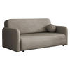SCHLAFSOFA Viva Sun IV - Hellbraun/Schwarz, Holz/Textil (170/85/103cm) - MIRJAN24