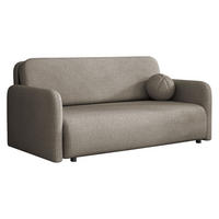 SCHLAFSOFA Viva Sun IV - Hellbraun/Schwarz, Holz/Textil (170/85/103cm) - MIRJAN24