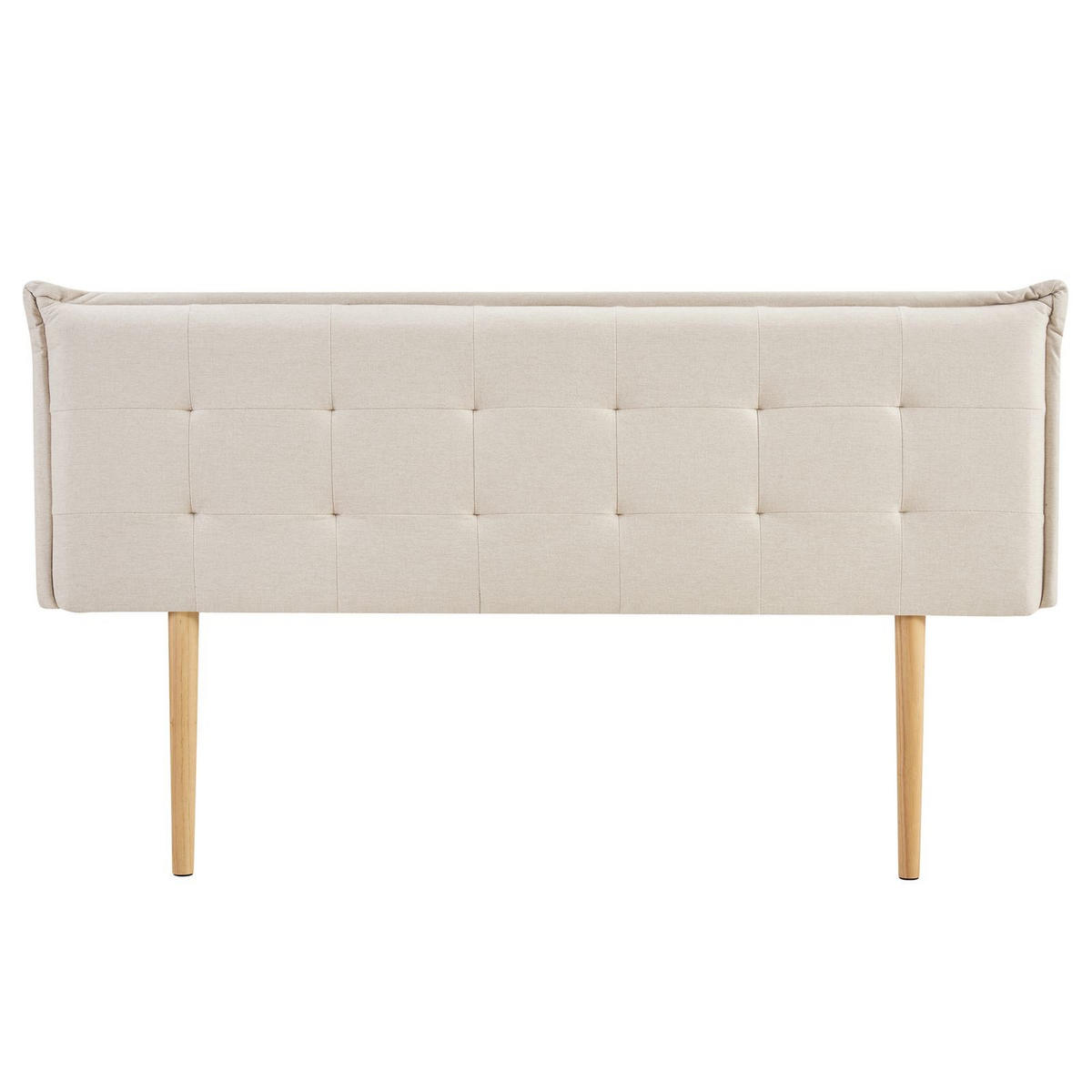 KOPFTEIL ZELOX 160X190 CM - Beige, Textil (162/94/7cm) - IDIMEX