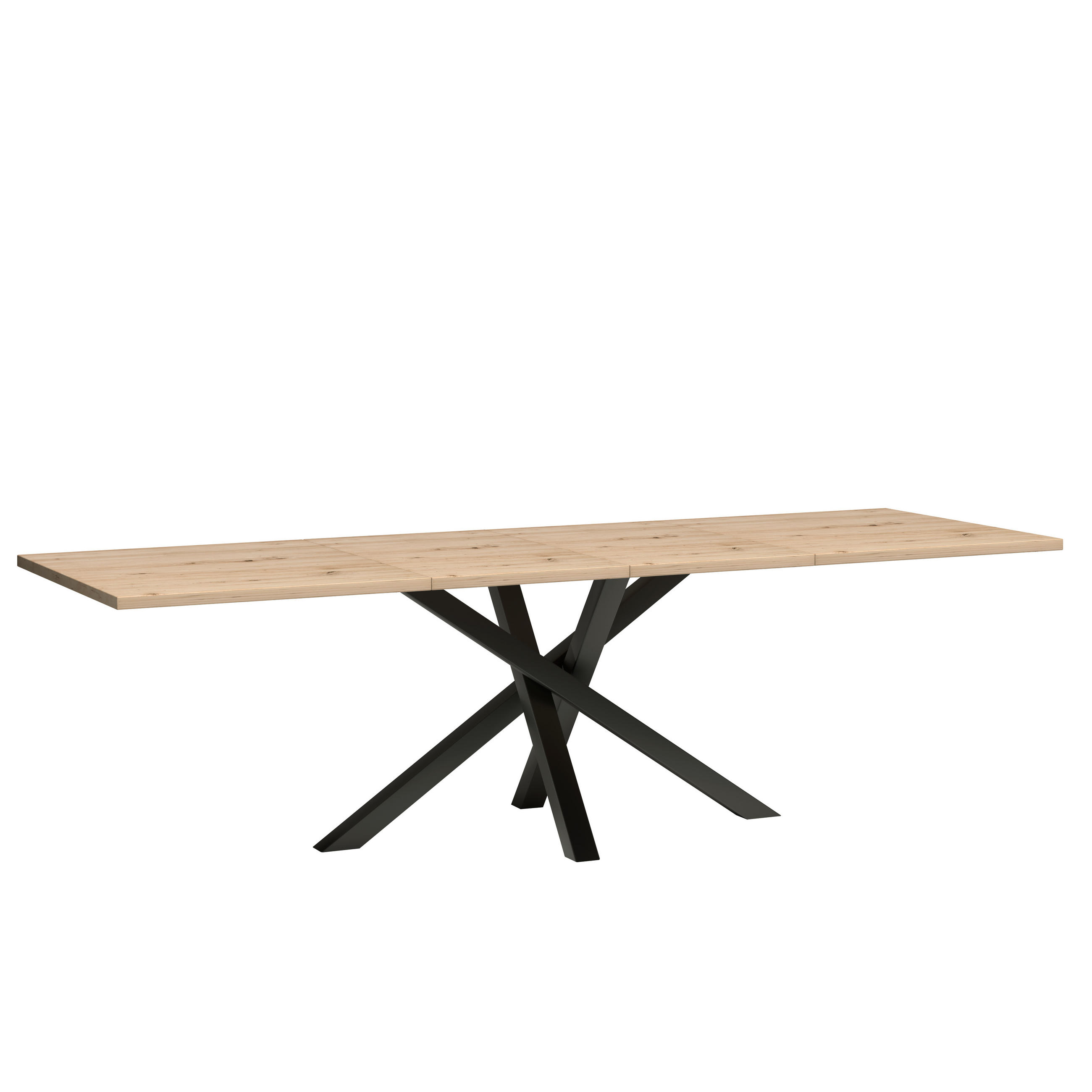 Komodee Esstisch Eiche Artisan 98x7x81 cm