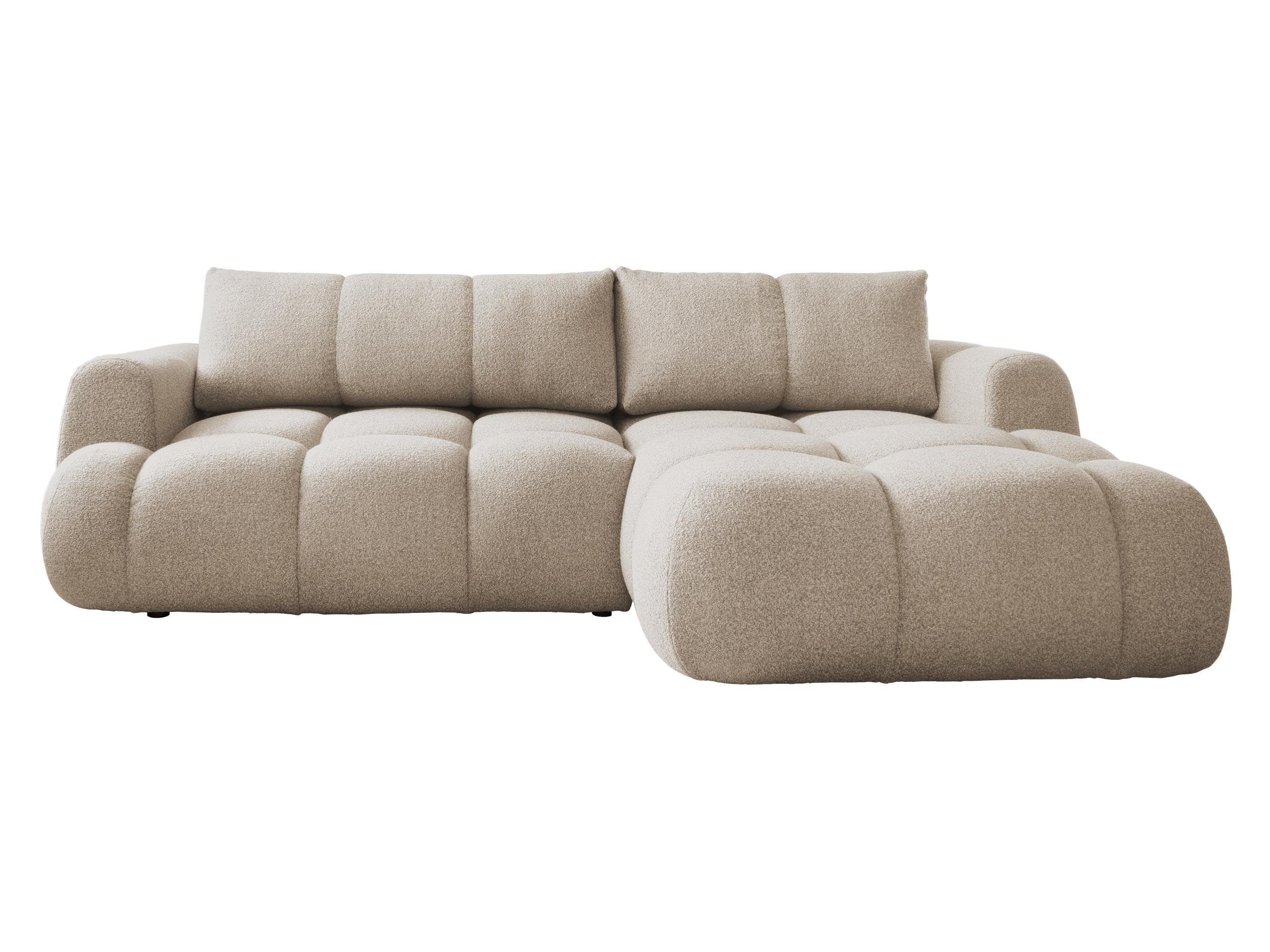 ECKSOFA Mitto, Seite: Rechts - Beige/Schwarz, Holz/Kunststoff (270/173cm) - MIRJAN24