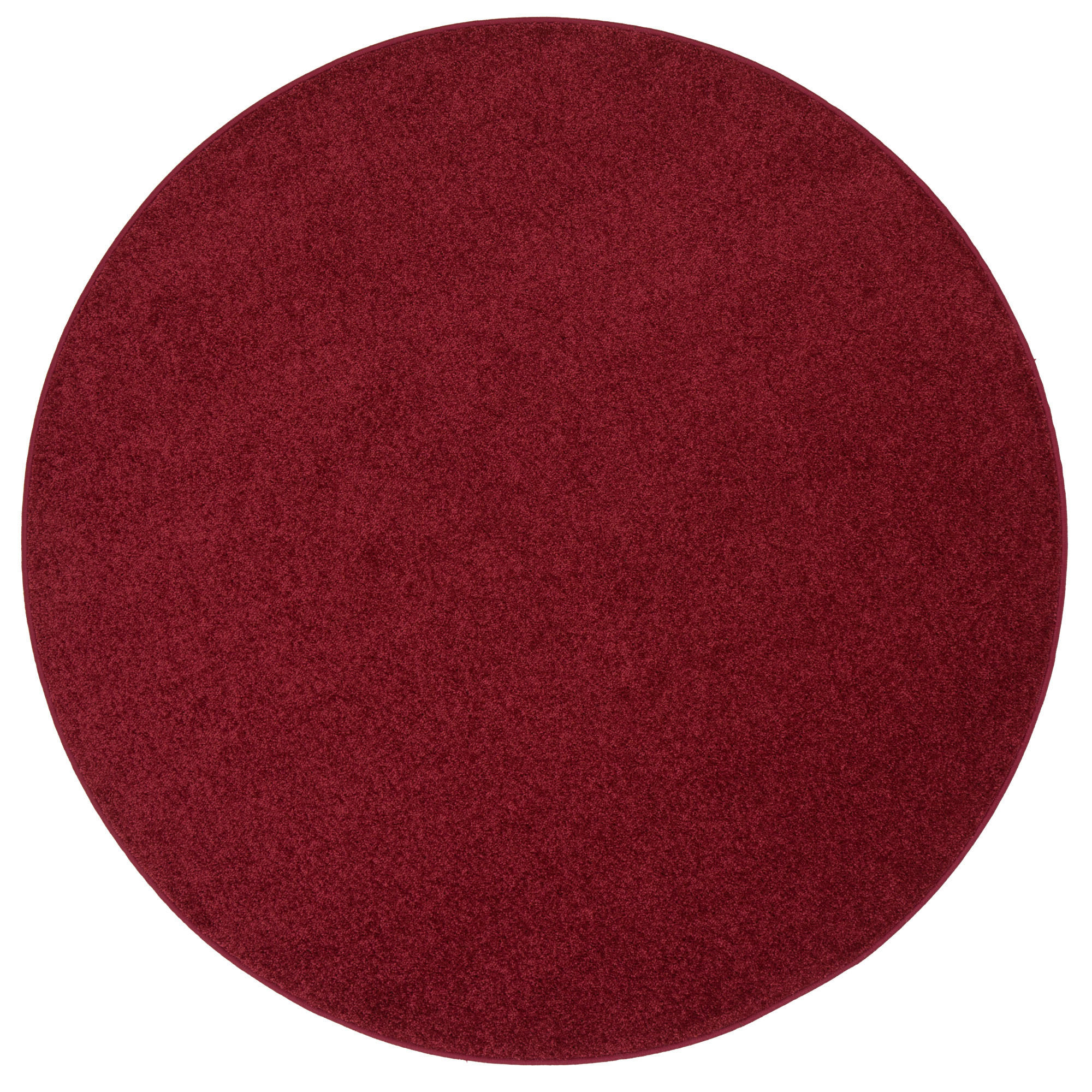 Snapstyle Hochflor Weinrot 160x160 cm