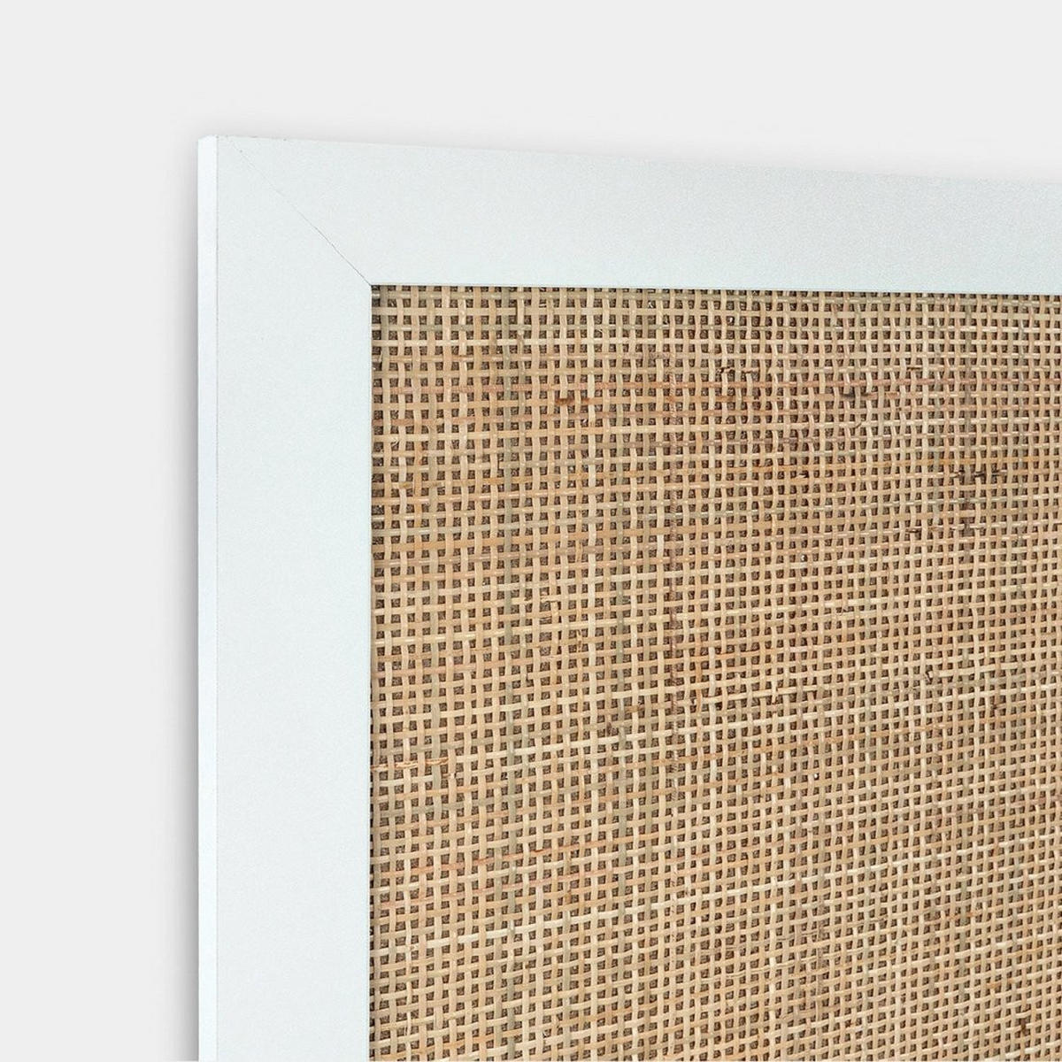 KOPFTEIL DOPPELTES Tahiti Weiß 160 cm x 59 cm - Weiß, Naturmaterialien (160/2cm) - Klast Home