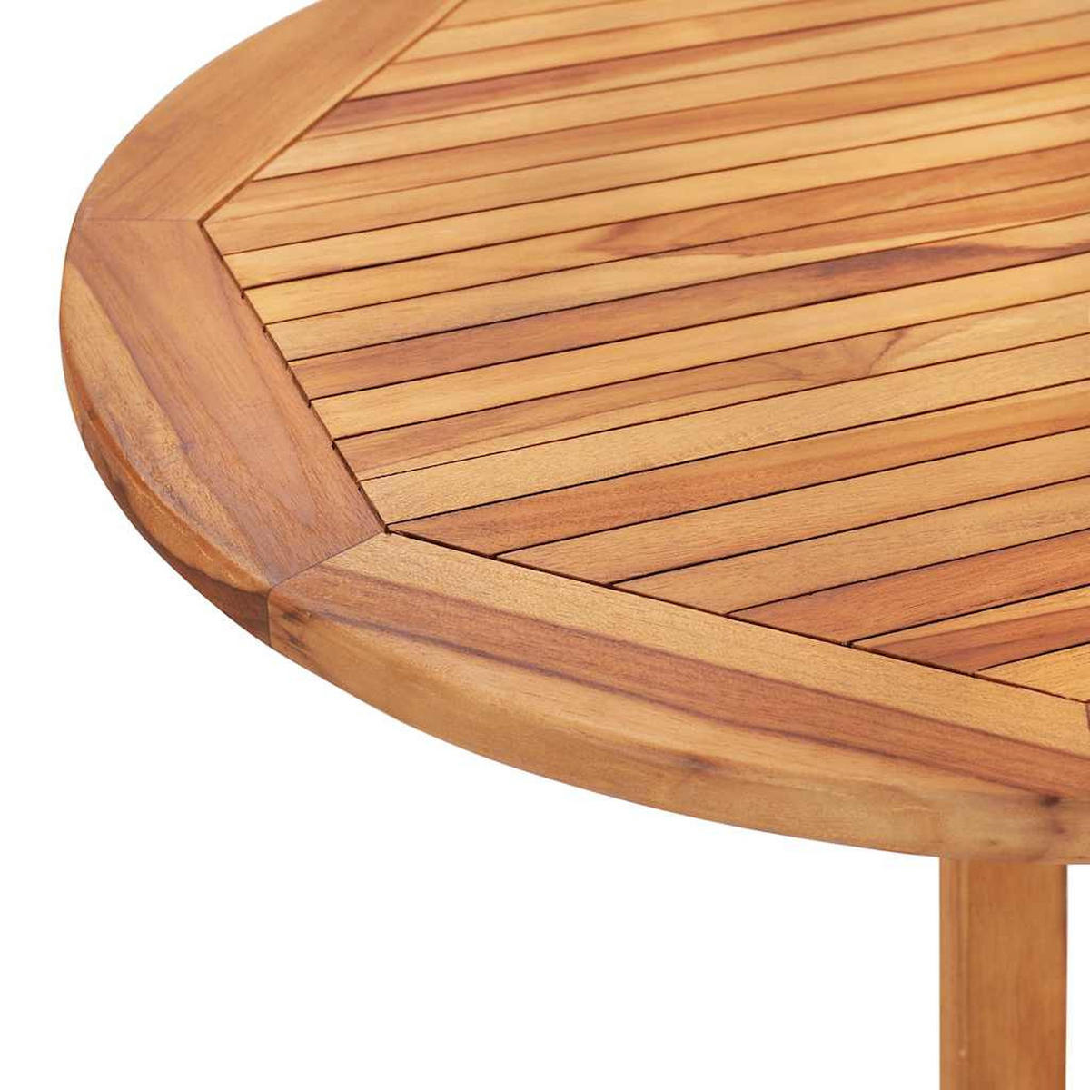 GARTENTISCH Tischolf 70/75/120 cm - Hellbraun, Naturmaterialien (120/70/75cm) - ZMH