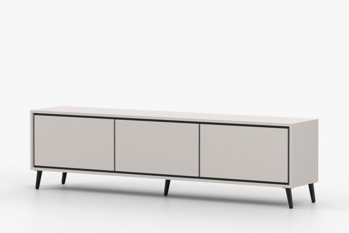 TV-LOWBOARD FRESSO 180/55/40 cm in Kaschmir - Kaschmir, Holzwerkstoff (180/55/40cm) - Deine Möbel 24