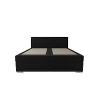 BOXBETT ZILANO 1 mit Matratze H3 und Topper 180x200 Cosmic 100 - Schwarz, Holz/Textil (180/200cm) - Bedante
