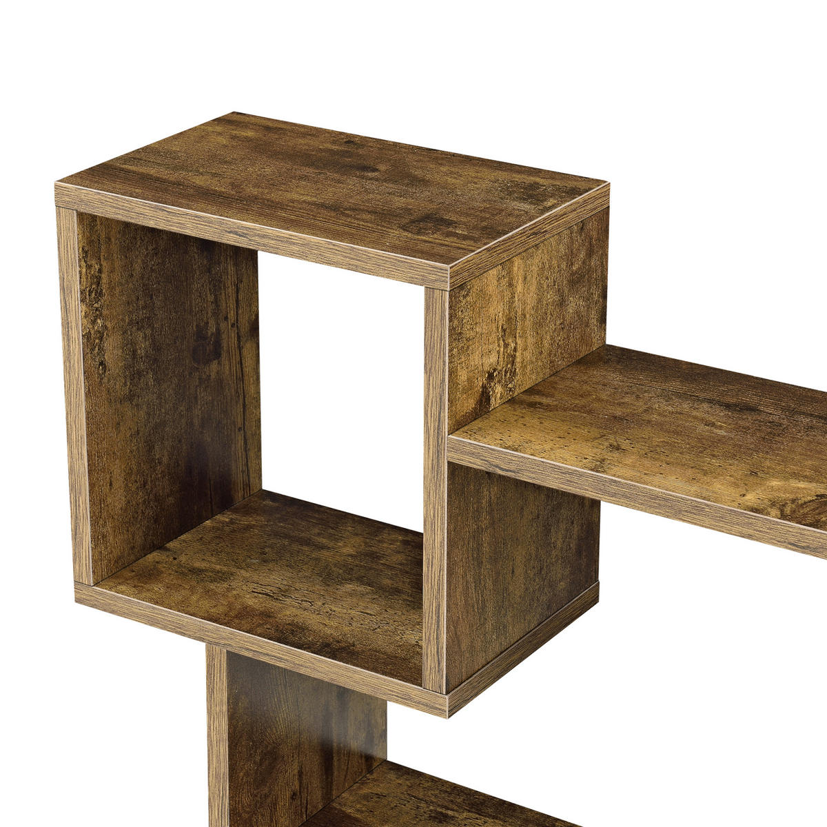 WANDREGAL Kvinesdal - Dunkelbraun, Holzwerkstoff (87/54/18cm) - [en.casa]