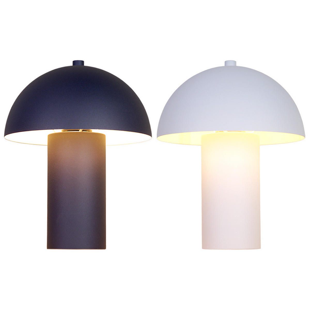 LED TISCHLEUCHTE Retro Weiß - Weiß, Metall (20/20/26cm) - Nowa