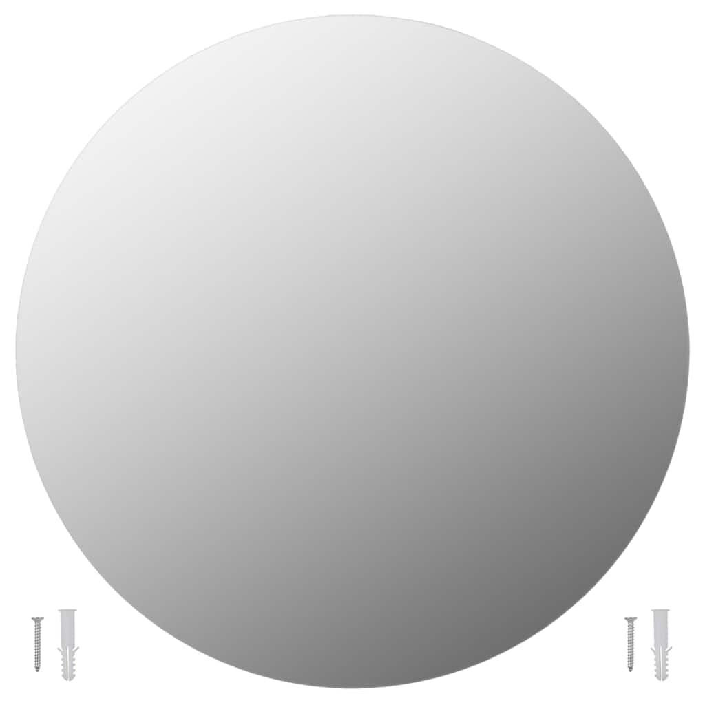 WANDSPIEGEL 60 cm Rund Glas - Silberfarben, Glas (60/60/60cm) - furnicato