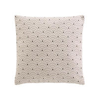 DEKOKISSEN Jacquardbezug 45/45 cm - Beige, Textil (45/45cm) - Douceur d´intérieur