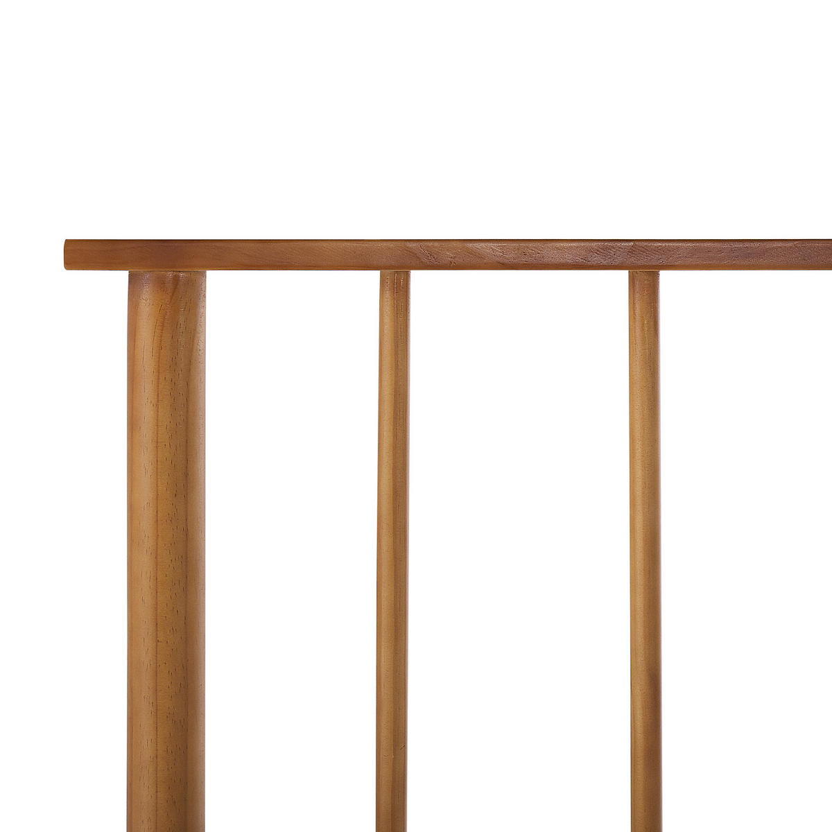 HOLZBETT 90/200cm Heller Holzfarbton Barret - Hellbraun, Holz (90/200cm) - Beliani