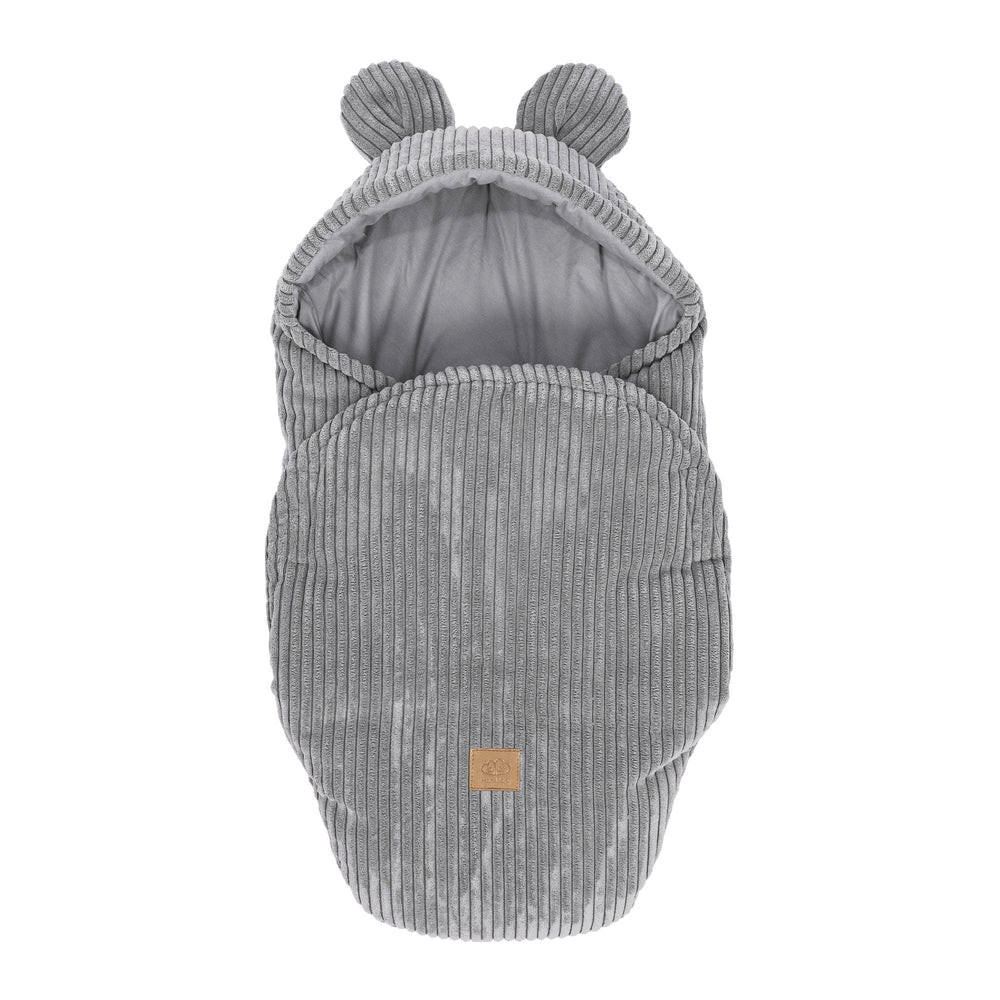 BABYWICKEL, Aesthetic, grau - Grau, Textil (45/80cm) - MeowBaby