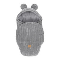 BABYWICKEL, Aesthetic, grau - Grau, Textil (45/80cm) - MeowBaby
