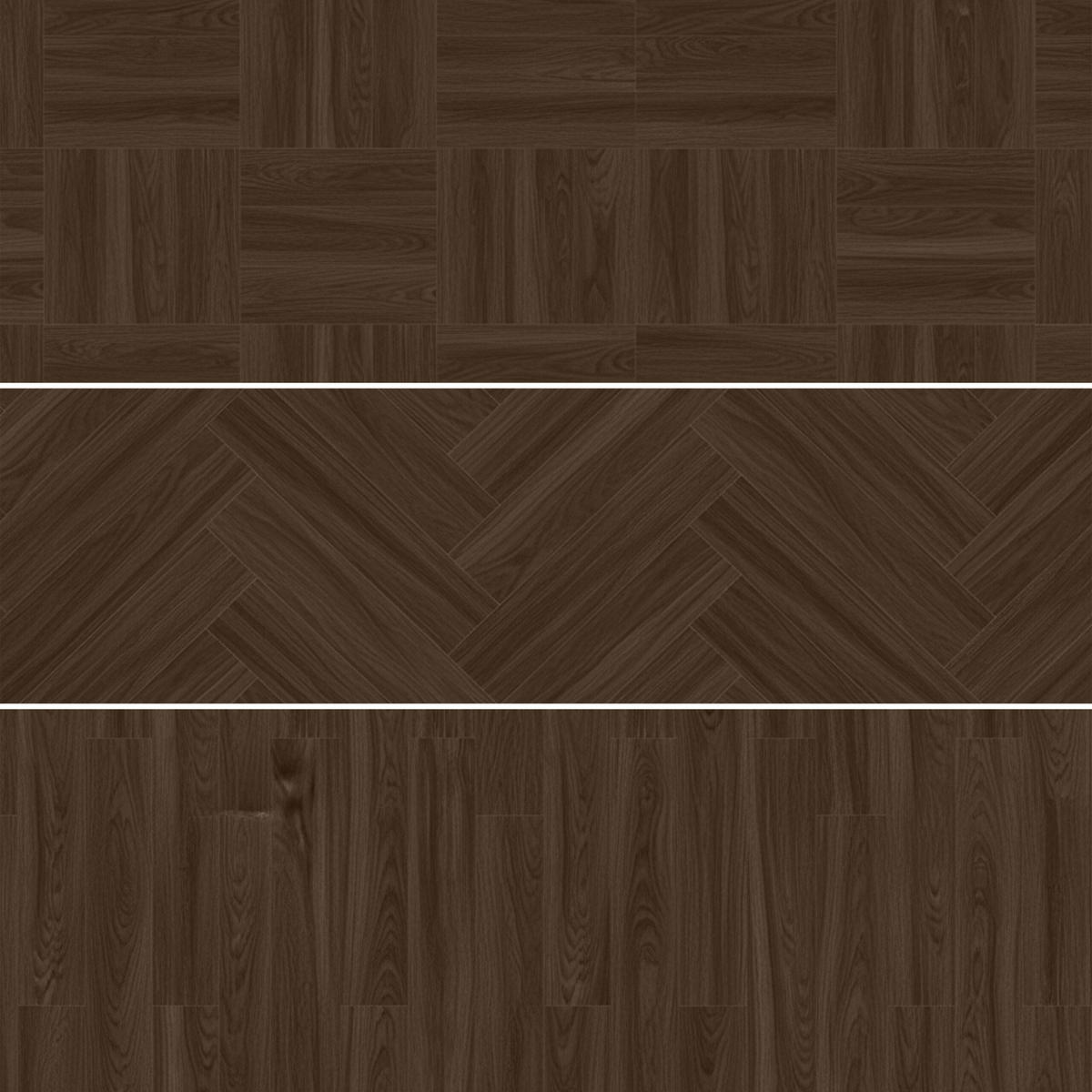 PODLAHOVÁ-KRYTINA tmavě hnědá dřevodekor samolepicí PVC 5 m² - tmavě hnědá, plast/kámen (1.8/91/15cm) - Relaxdays